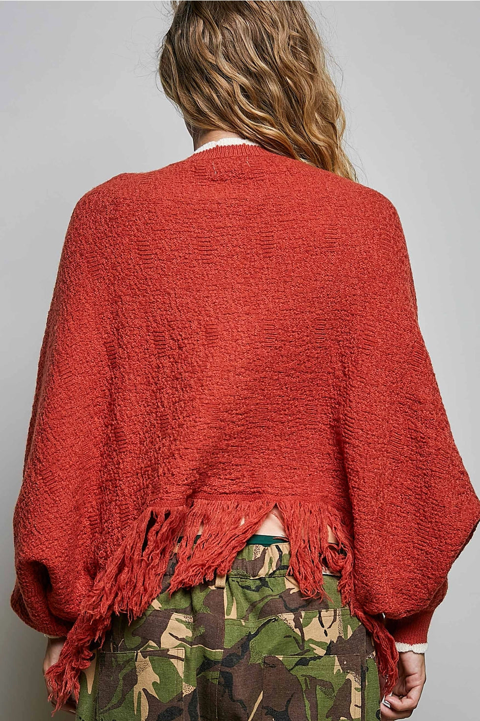 Spiced Chai Sweater Poncho