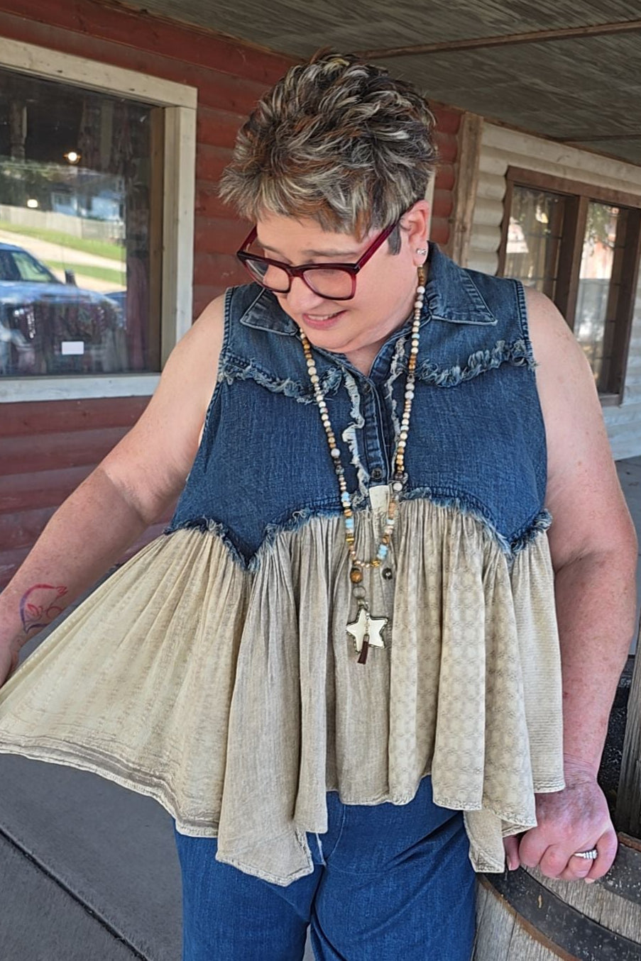 Greyson Sleeveless Top