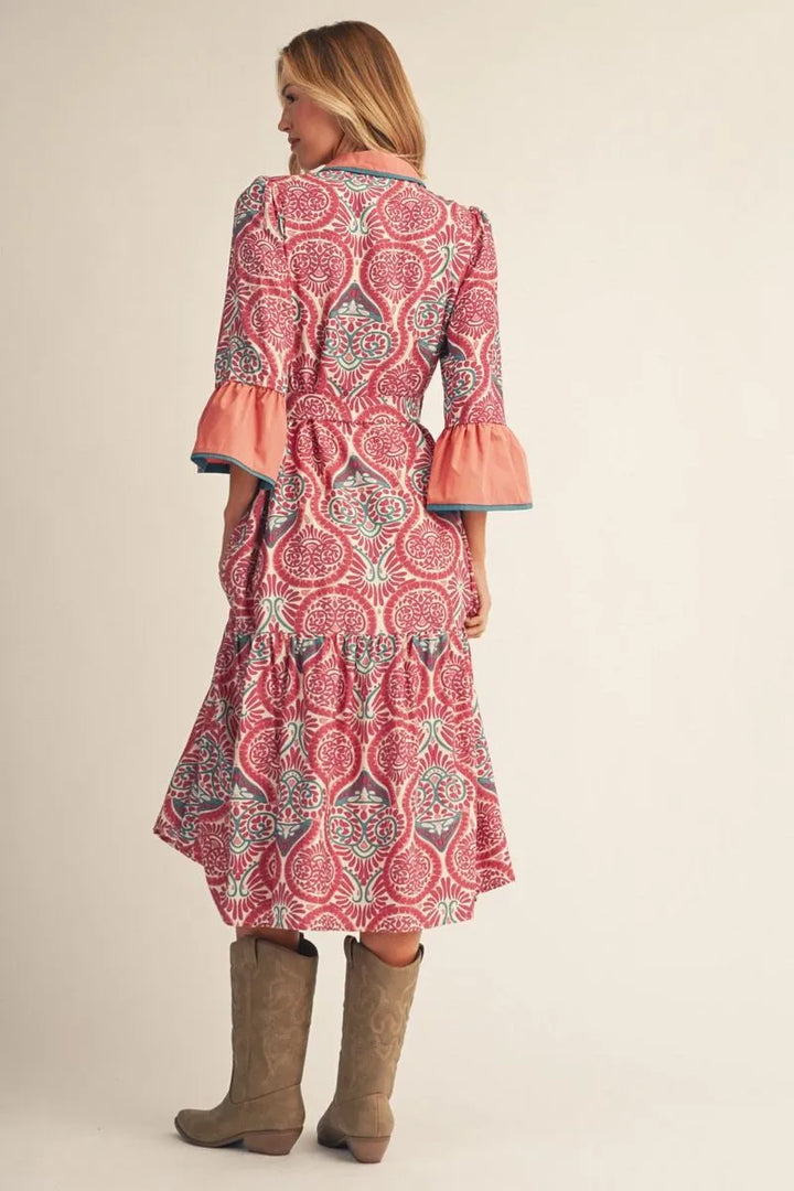 Sunlit Pink Dress