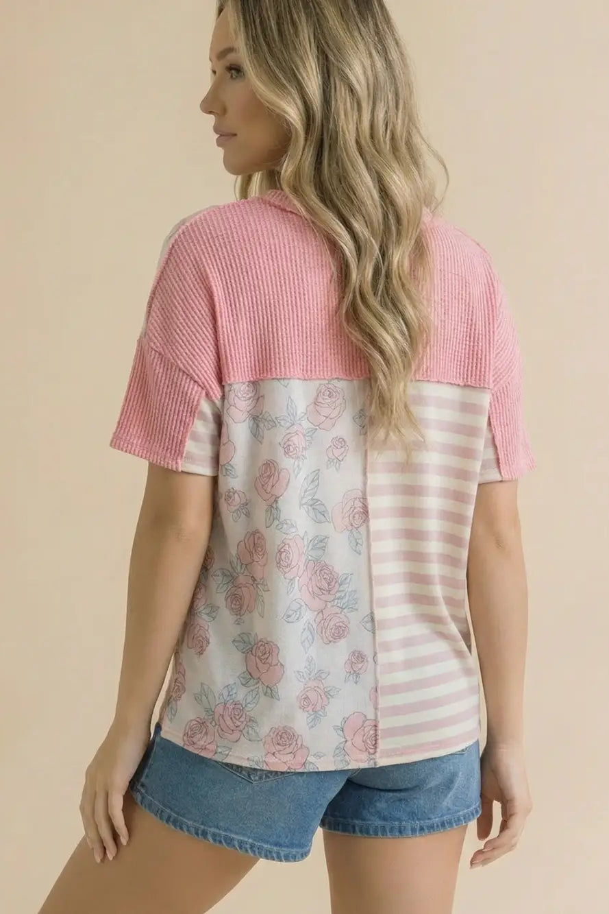Bubblegum Bloom Casual Top