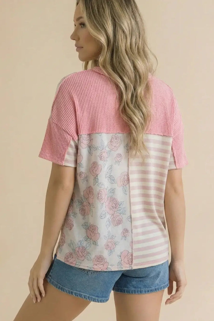 Bubblegum Bloom Casual Top