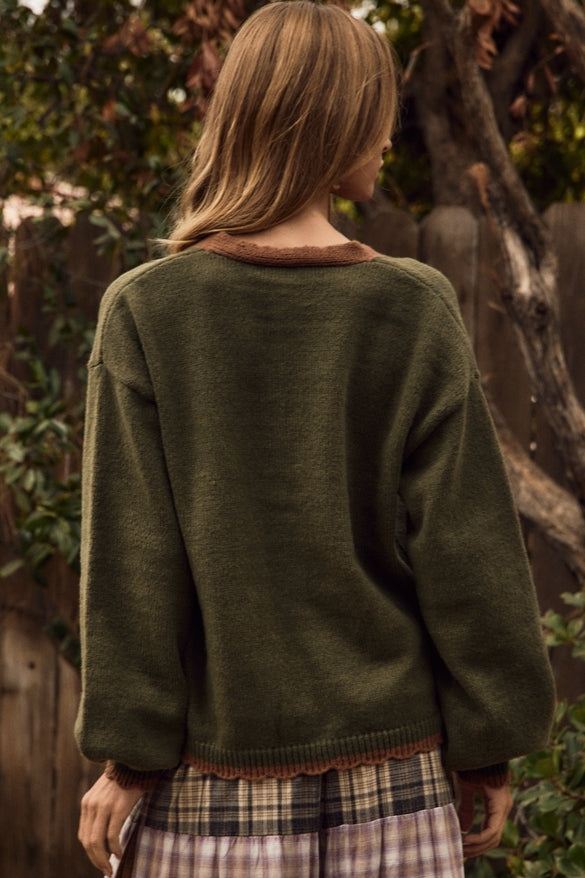 Whispering Pine Cardigan