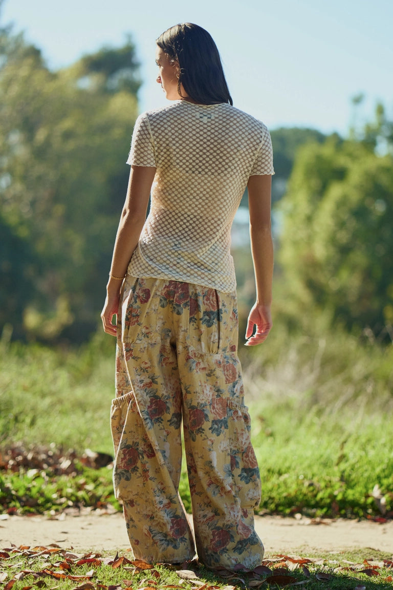 Sunshine Blossom Pocket Pants