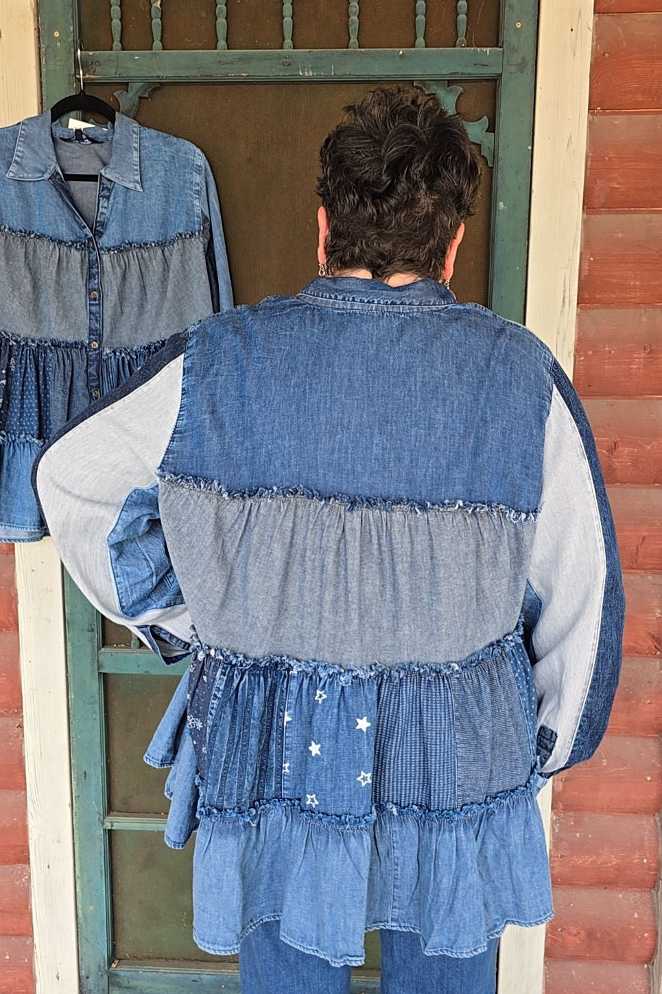 Juniper Denim Blouse