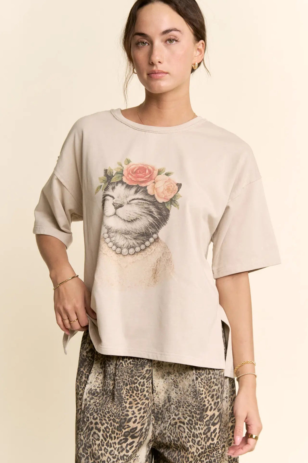Majestic Meow Top