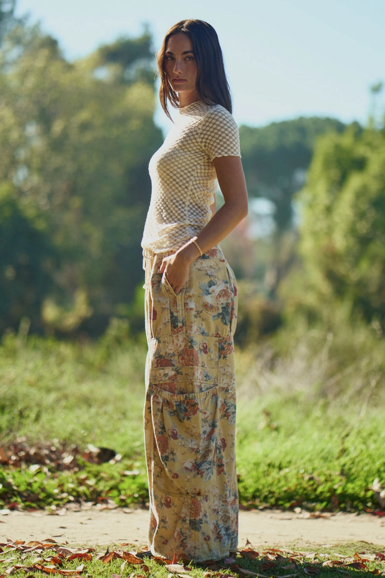 Sunshine Blossom Pocket Pants