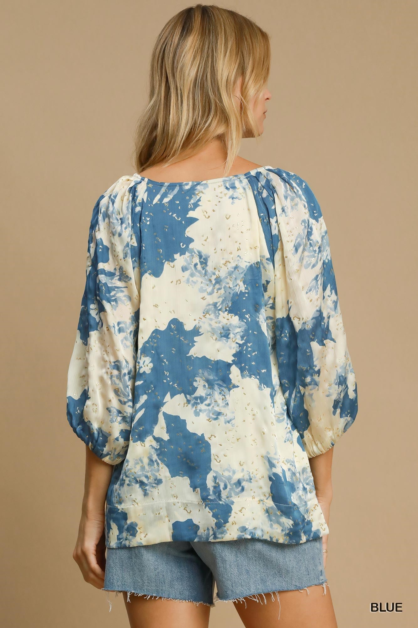 Moonlit Gold-Dust Blouse