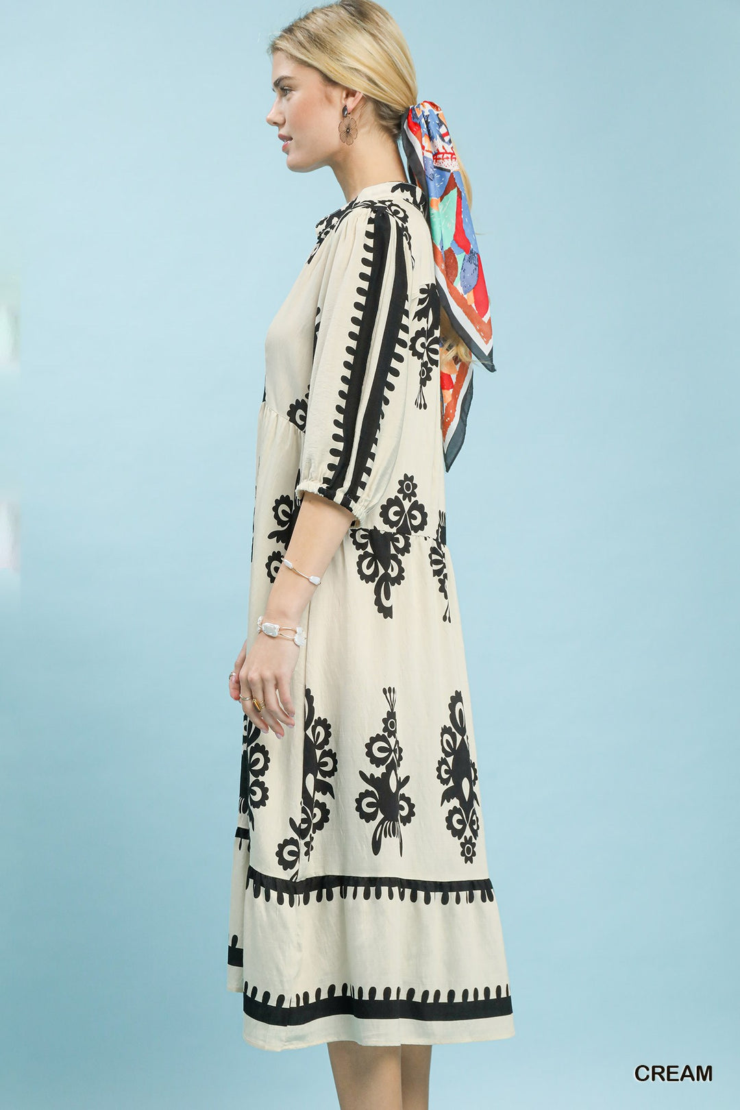 Canvas &amp; Charcoal Dress