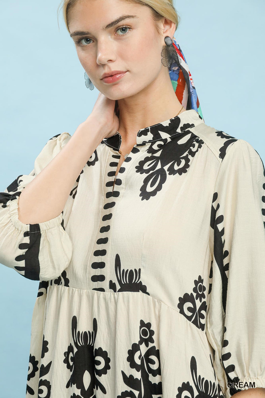 Canvas &amp; Charcoal Dress