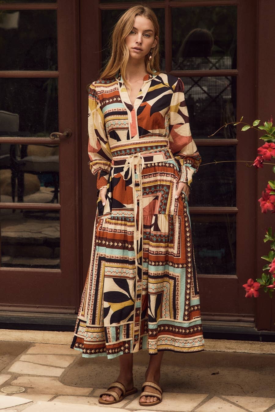 Sahara Whispers Maxi Dress