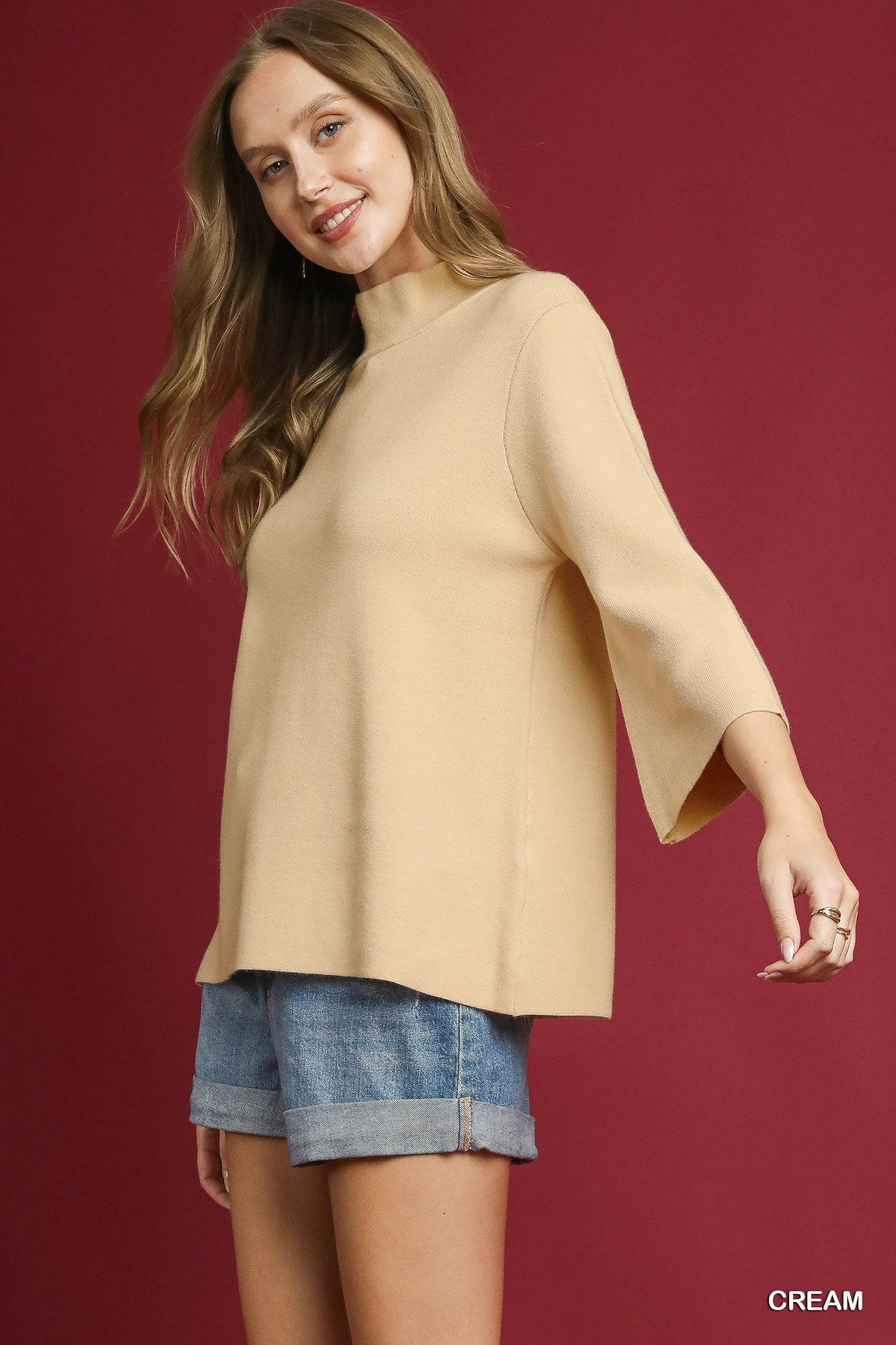 Homestead Haven Mock Neck Top