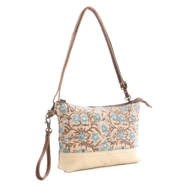 Blue Willow Tapestry Bag