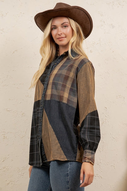 Smoky Oak Cotton Top