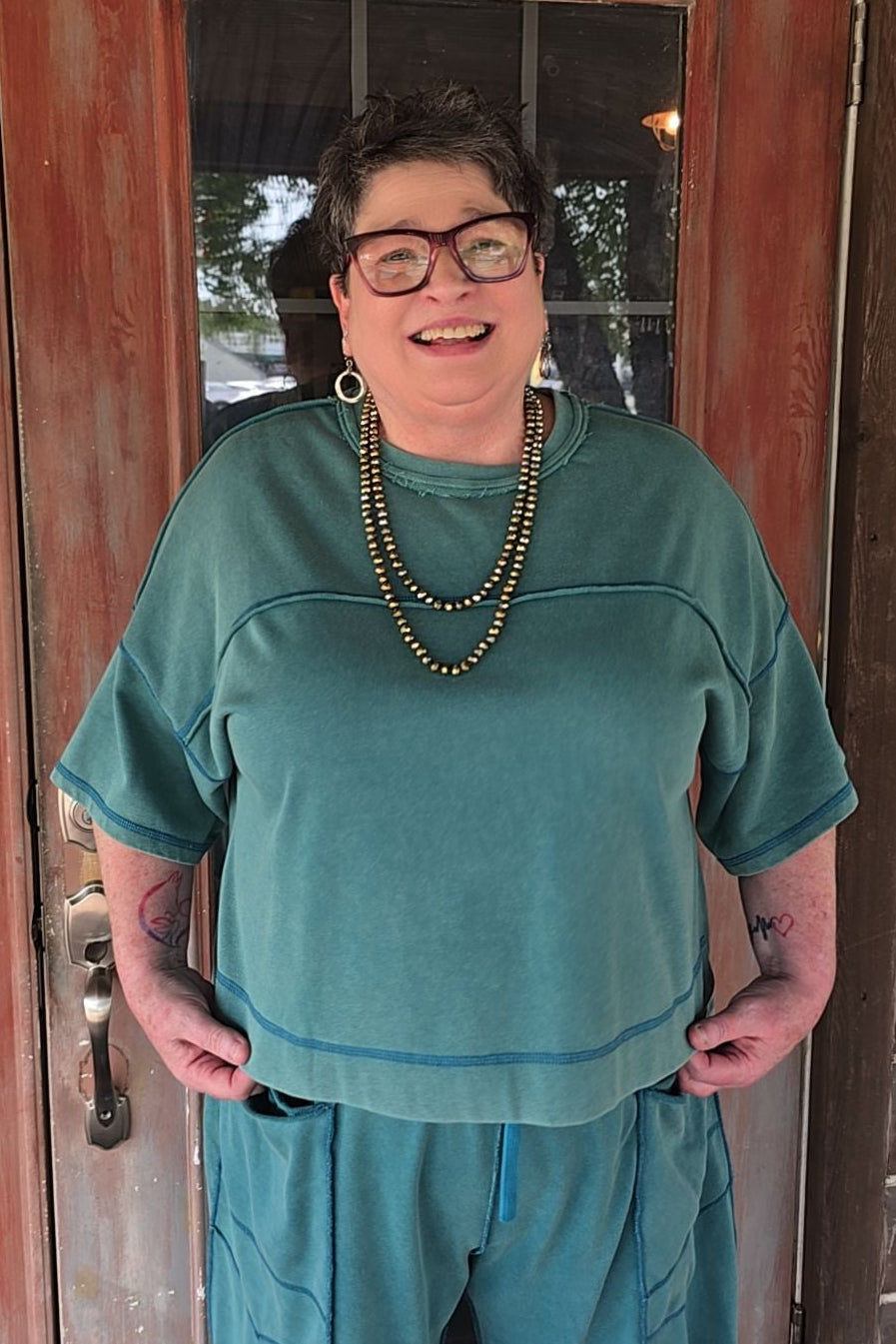 Lagoon Teal Lounge Set