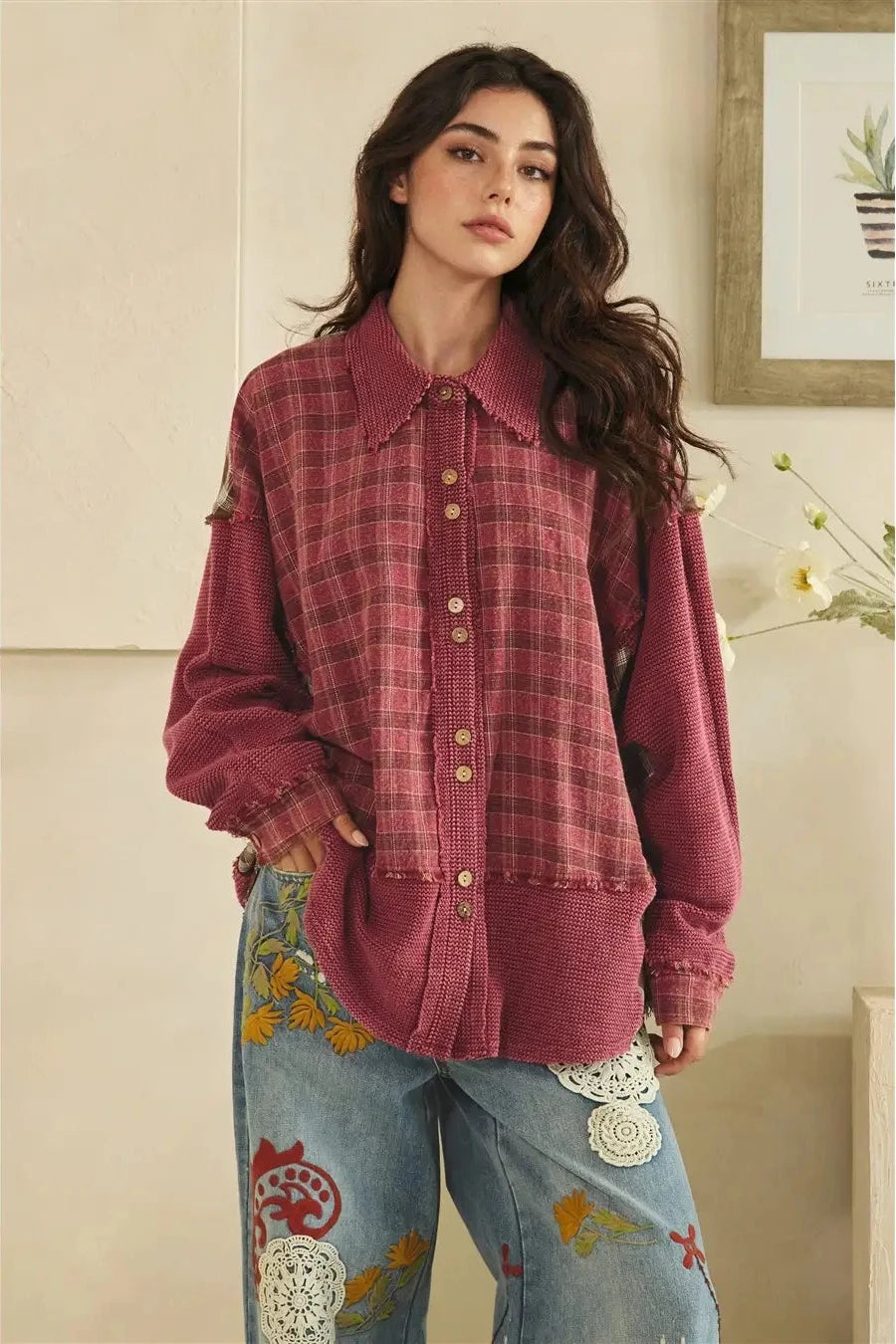 Spiced Berry Shacket
