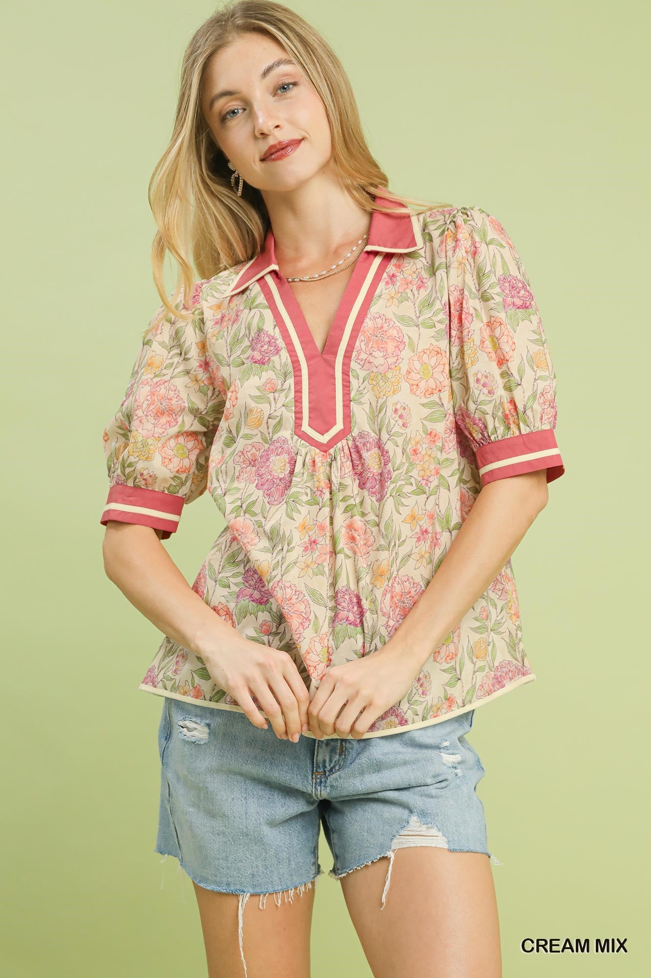 English Garden Blouse