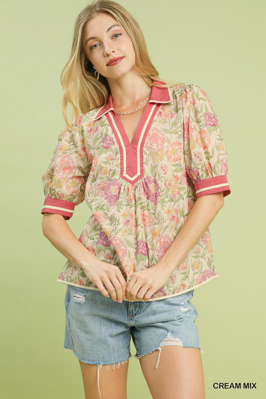 English Garden Blouse