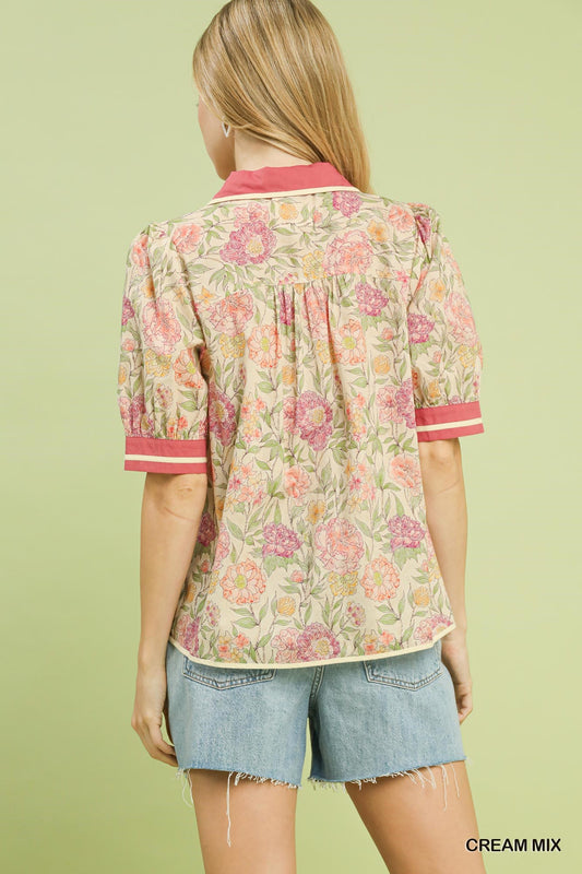 English Garden Blouse