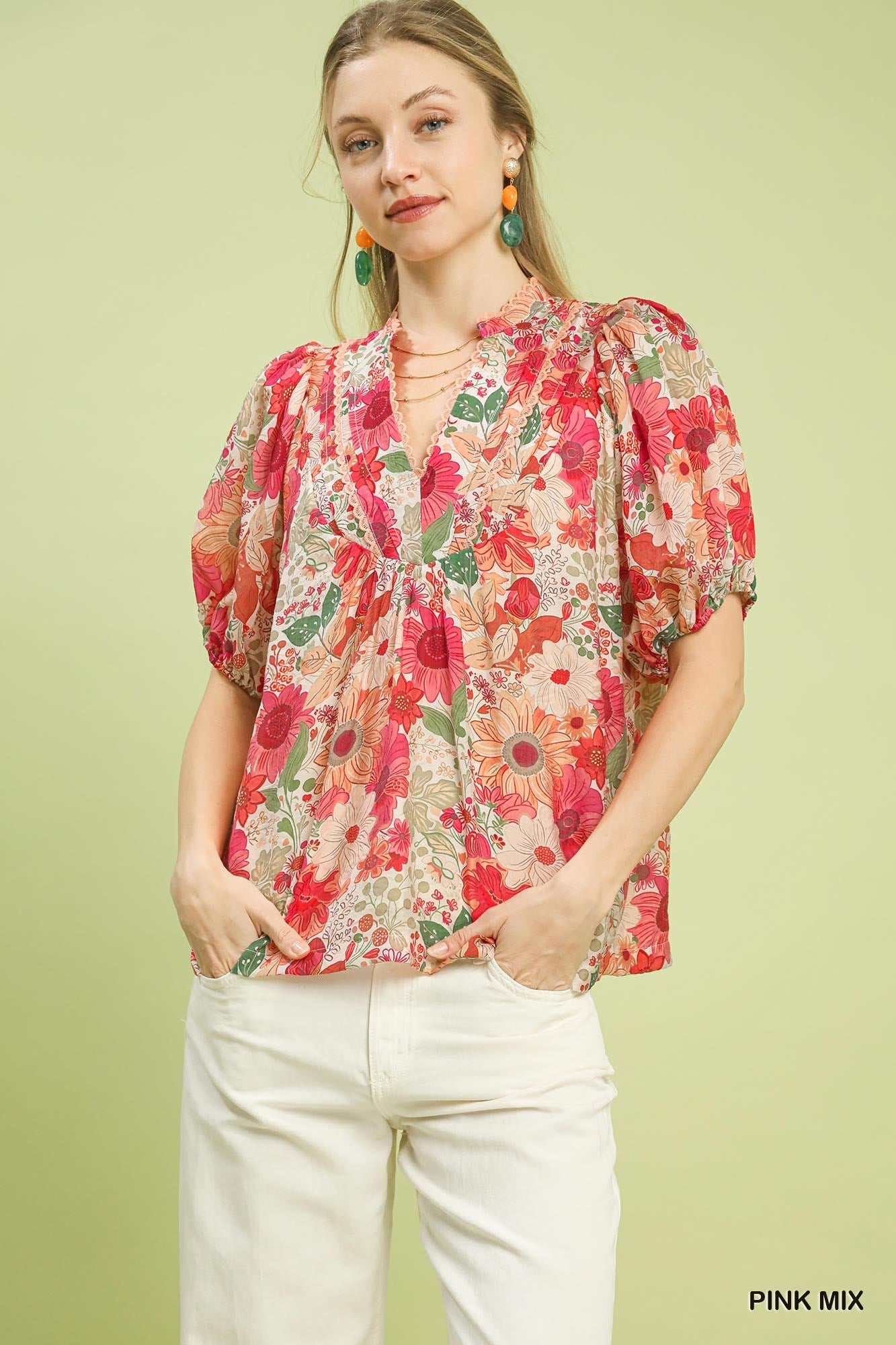 Wildflower Blush Blouse