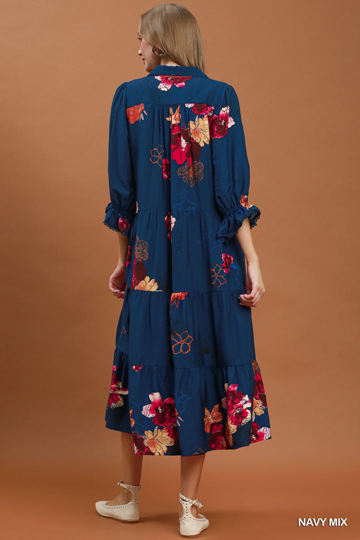 Sapphire &amp;  Spice Maxi Dress