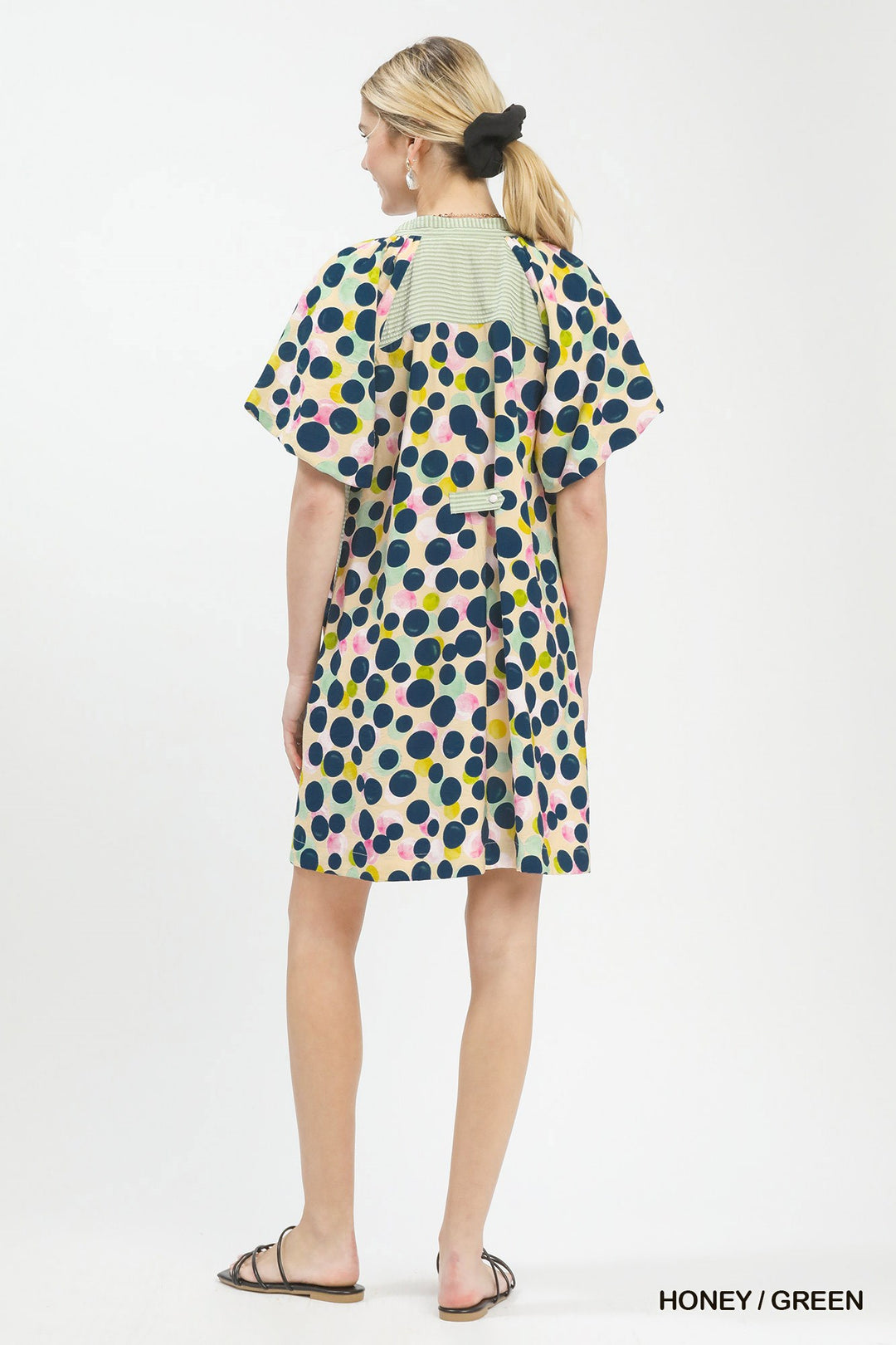 Sage &amp; Sunshine Dotted Dress