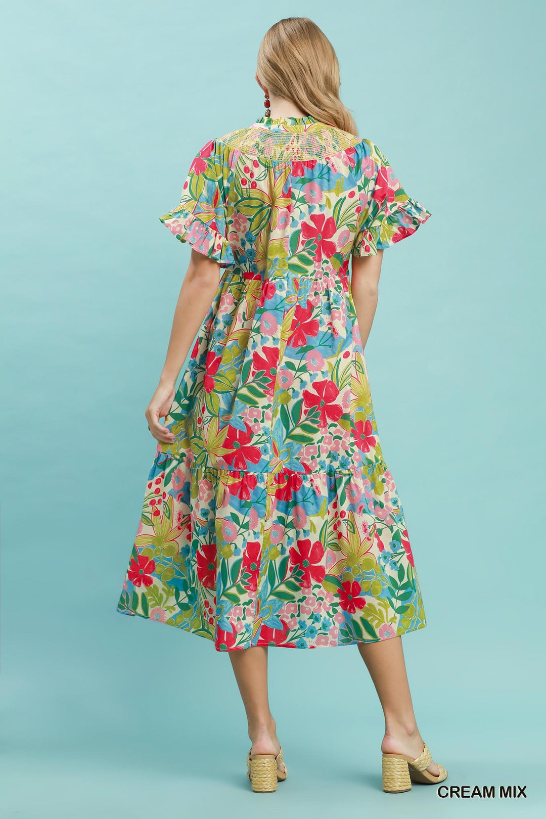 Bloom Burst Cotton Dress