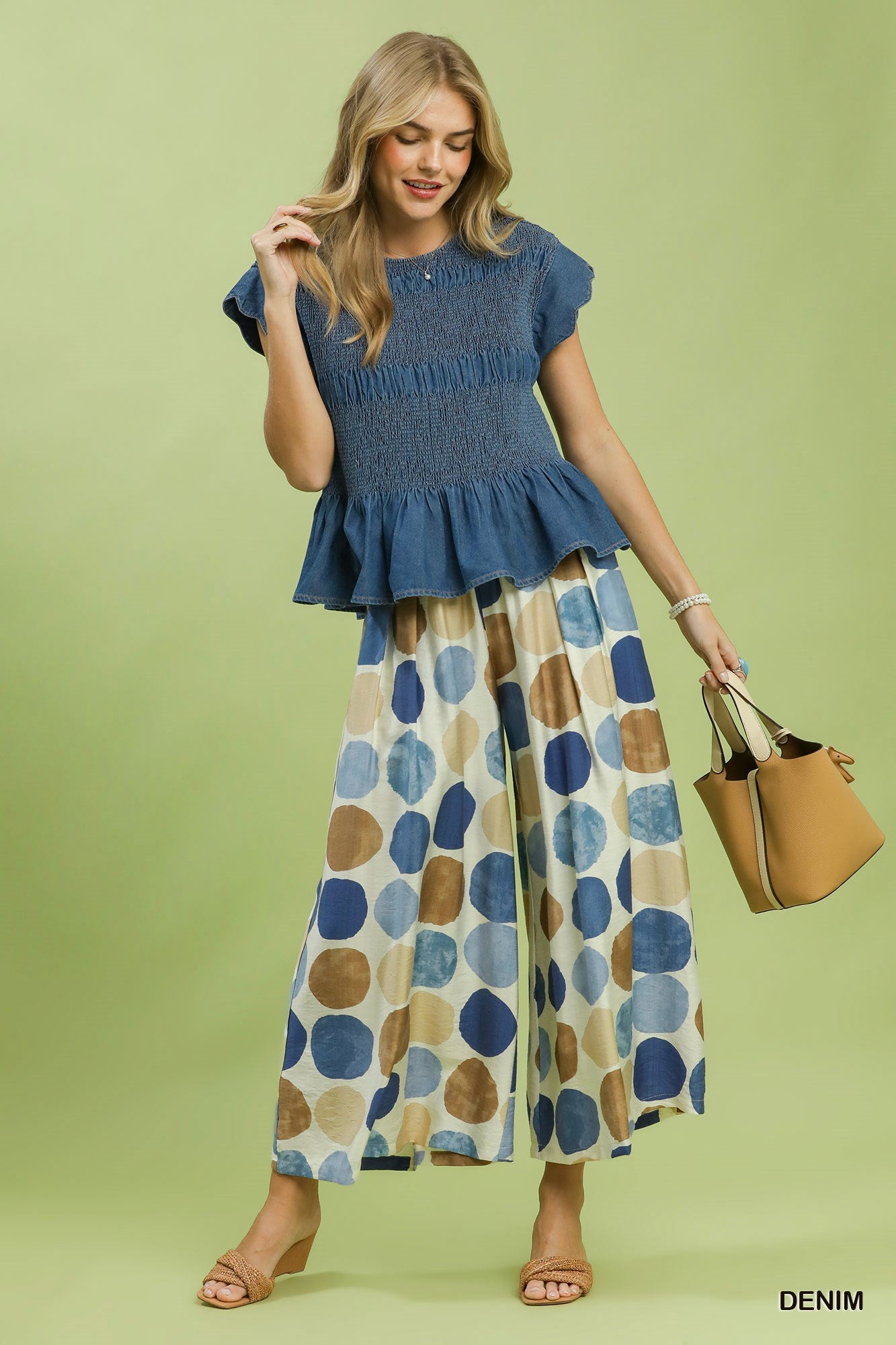 Scalloped Skyline Top