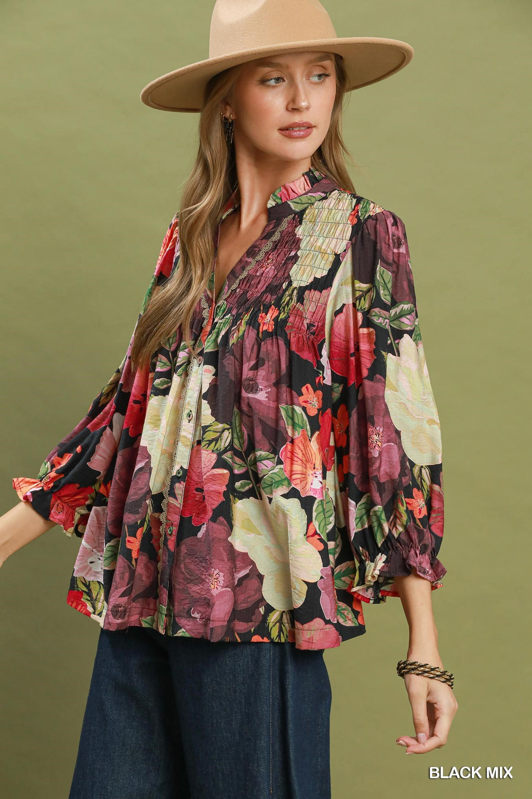 Symphony Floral Blouse