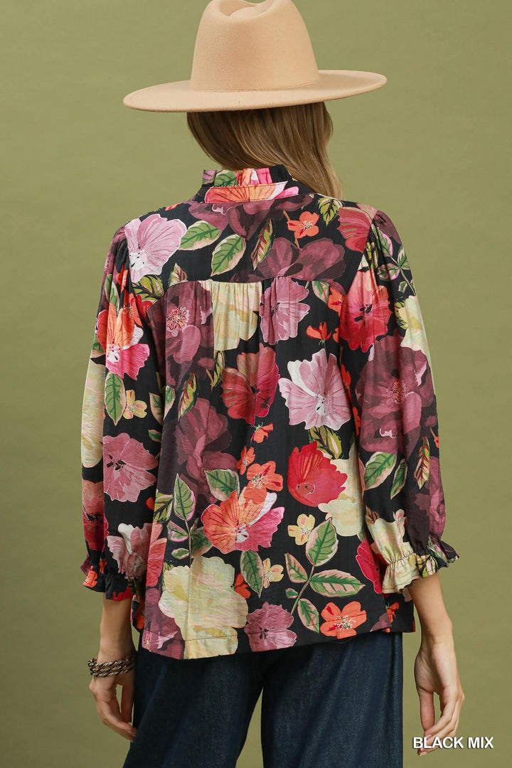 Symphony Floral Blouse