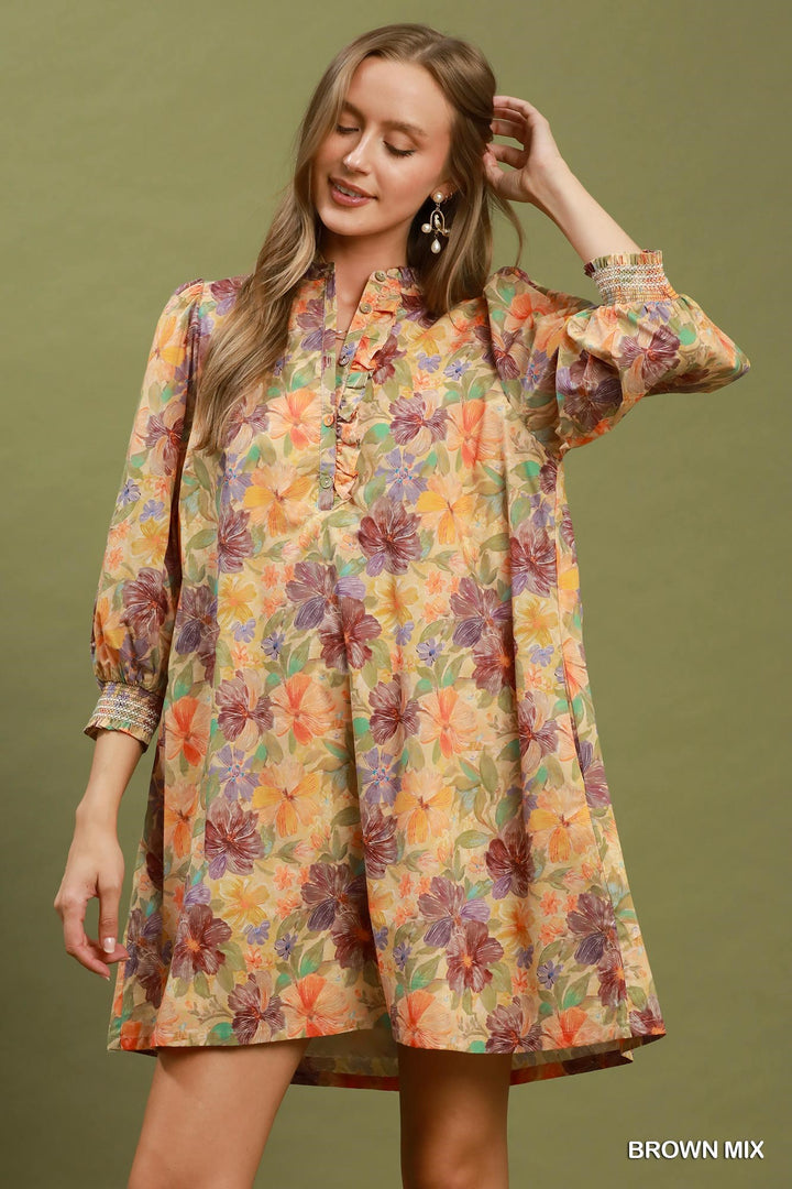 Crimson Maple Dress