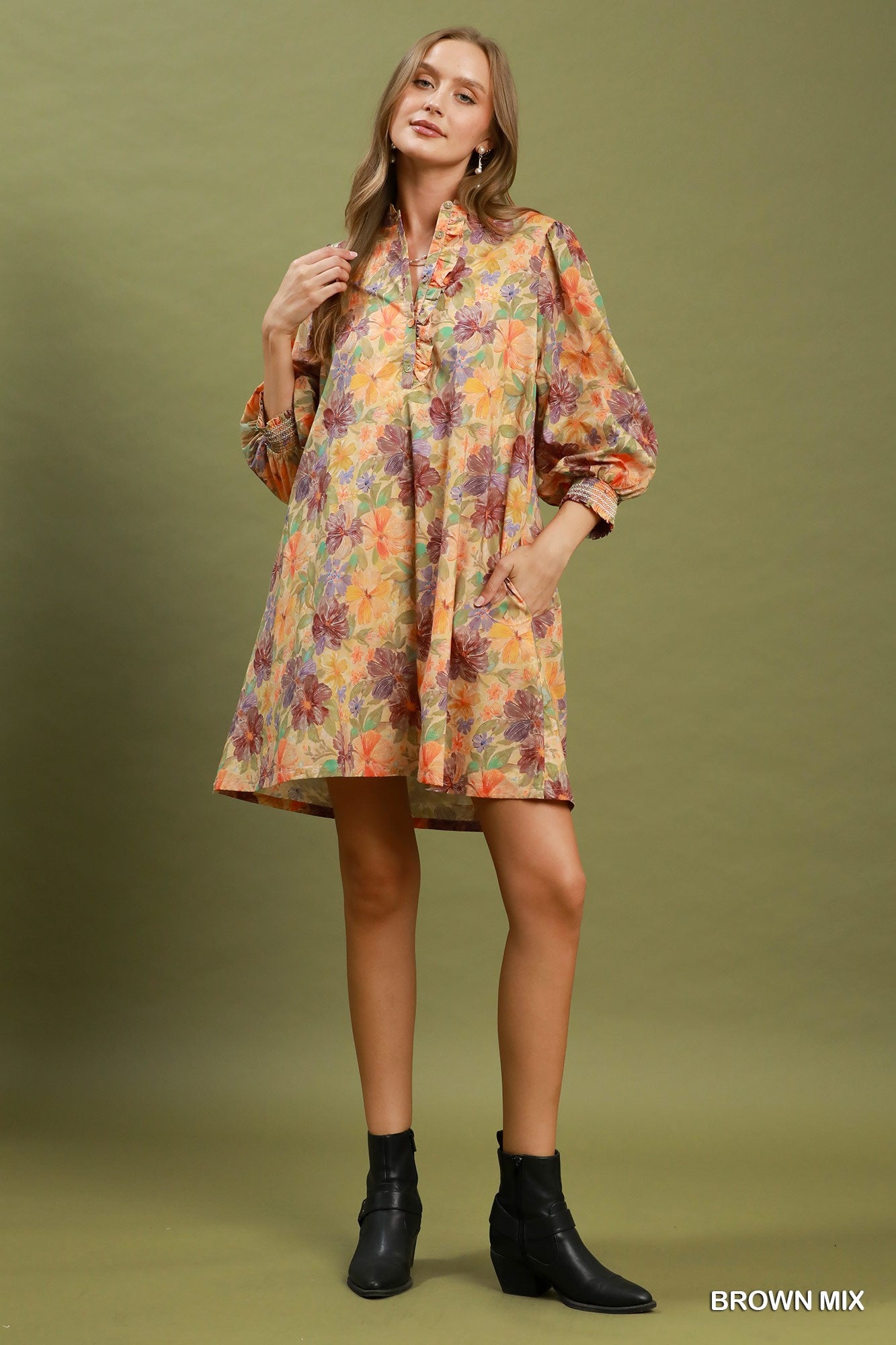 Crimson Maple Dress