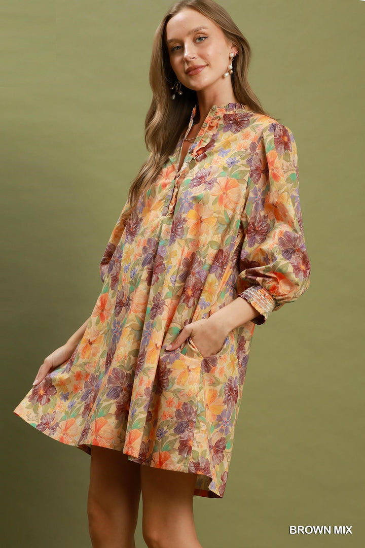 Crimson Maple Dress