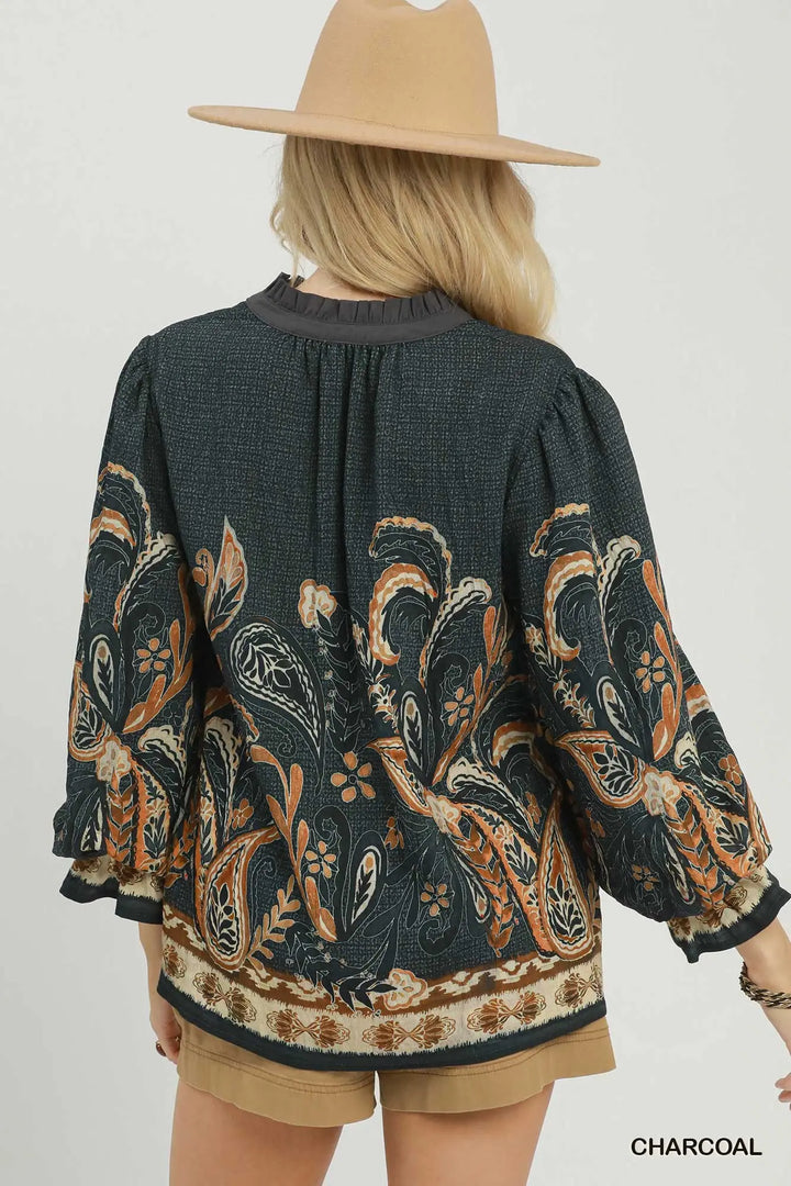 Midnight Mirage Blouse