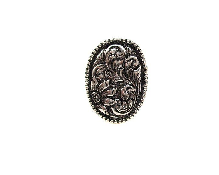 Etched Petal Ring