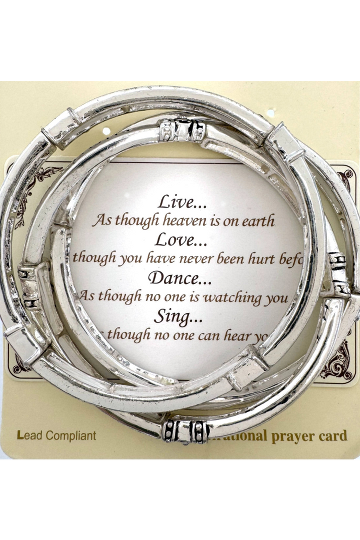 Live Love Dance Sing Bracelet
