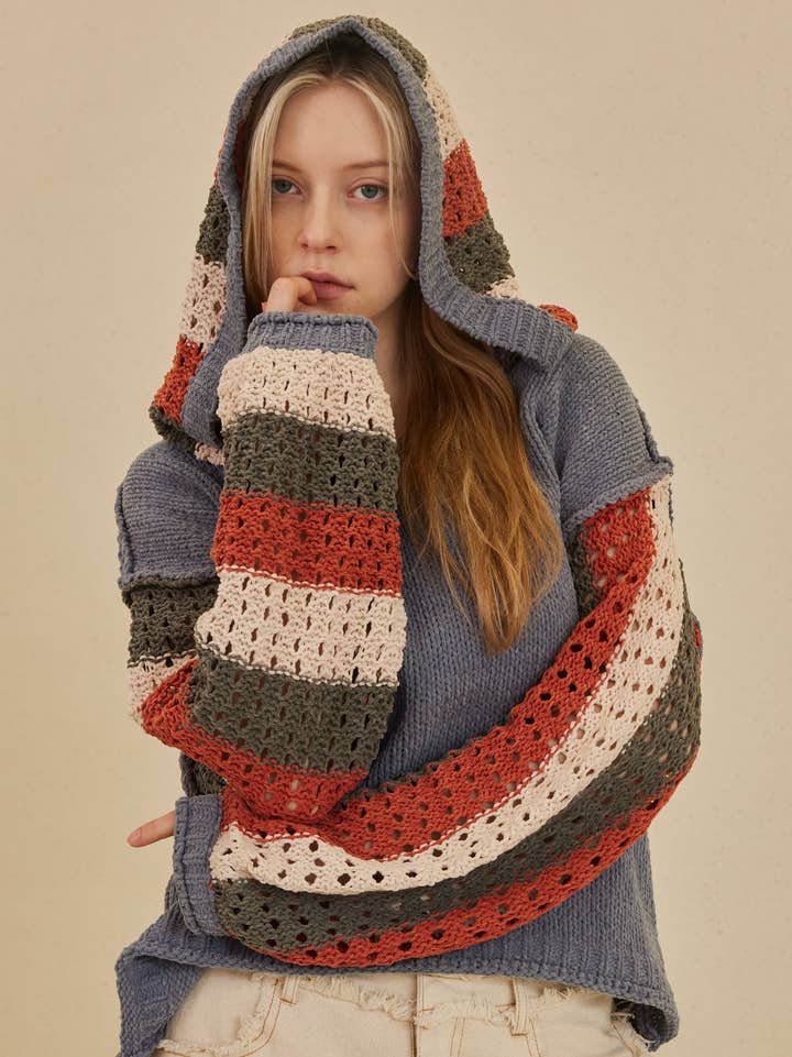 Harvest Haze Hooded Sweater