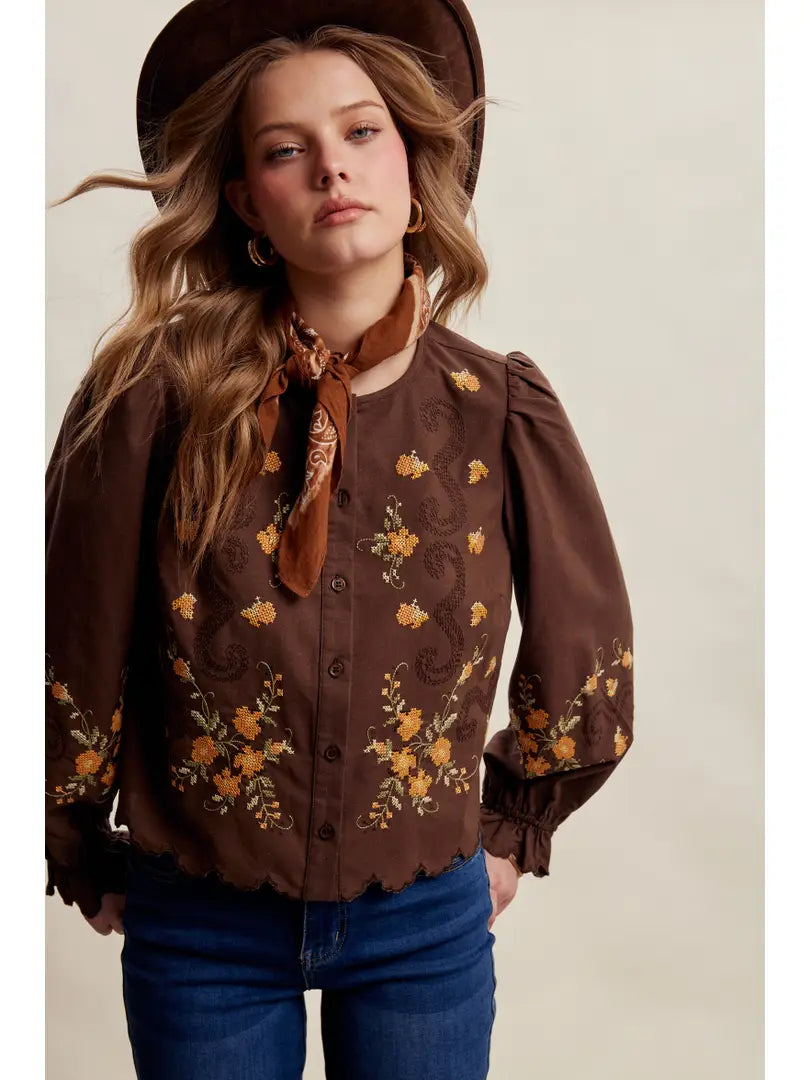 Prairieland Blossom Blouse