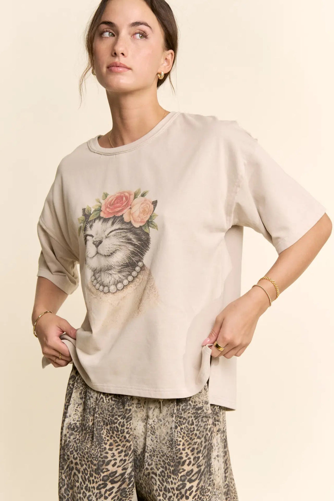 Majestic Meow Top