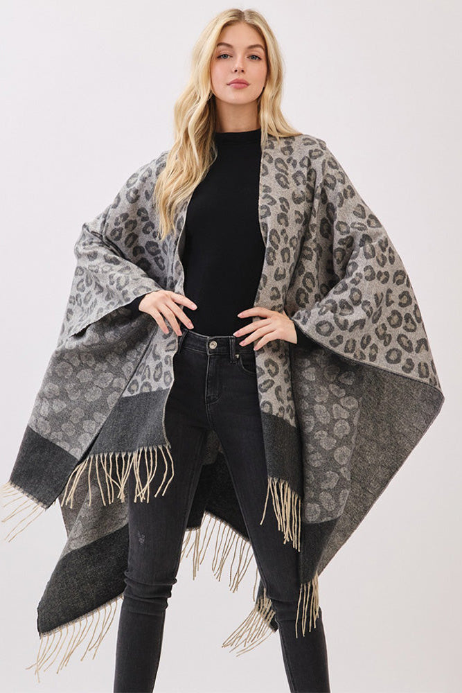 Rustic Roar Poncho
