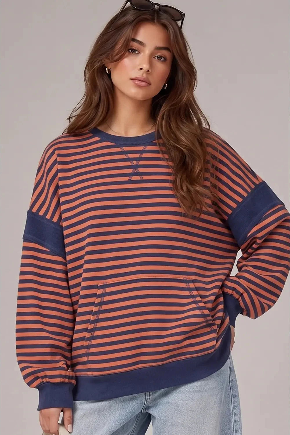 Coral Coastline Sweatshirt
