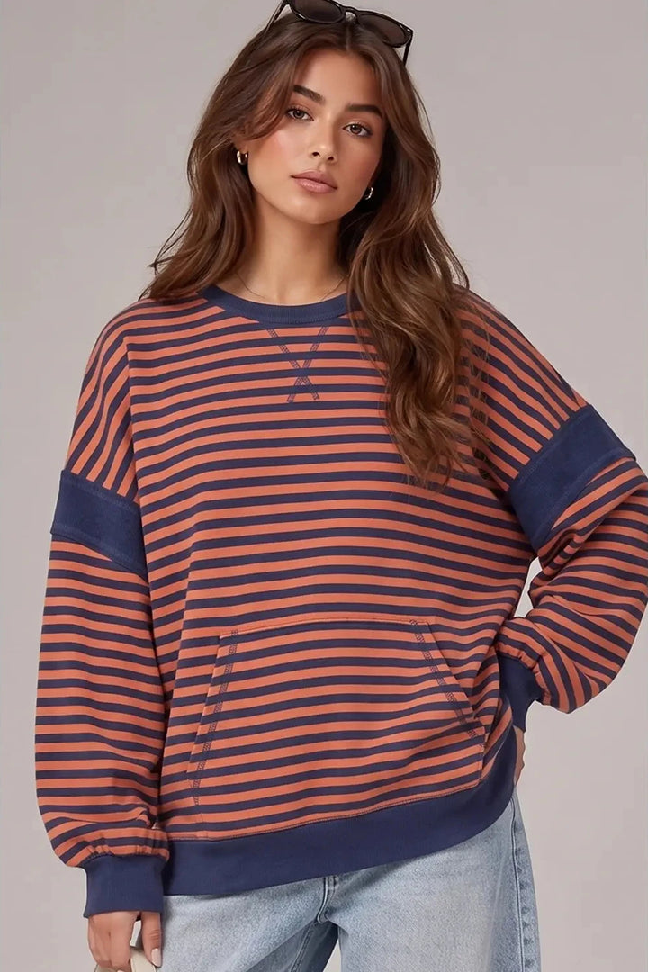 Coral Coastline Sweatshirt