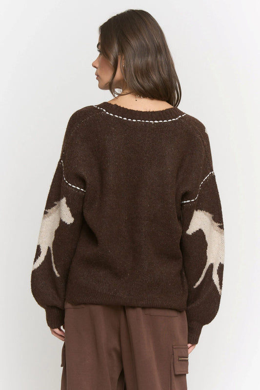 Chestnut Stallion Cardigan