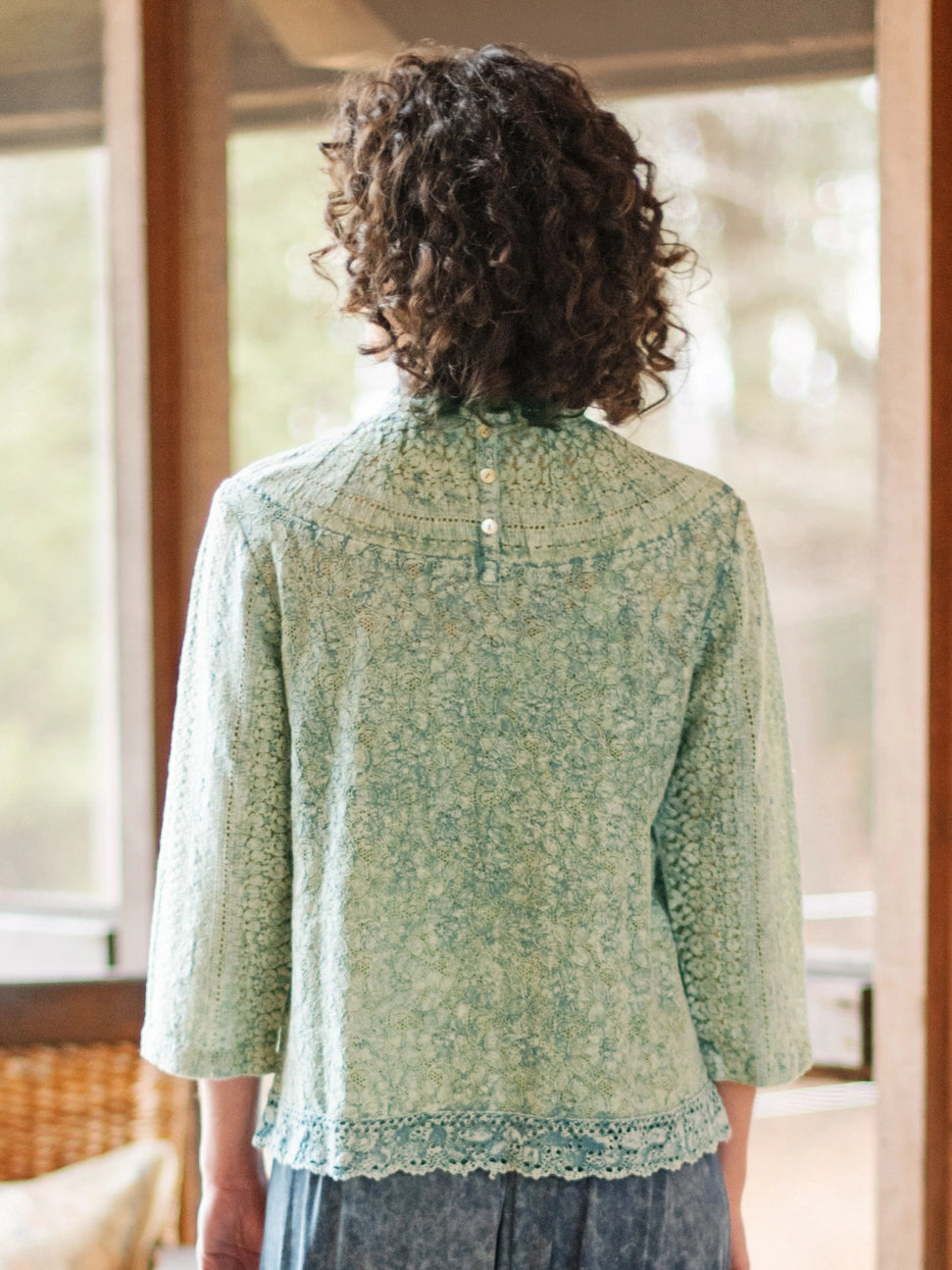 Enchanting Lace Blouse by April Cornell
