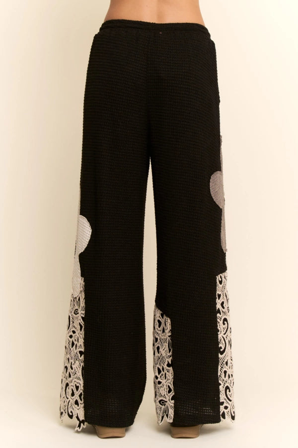 Lacy Lizzie Thermal Knit Pants