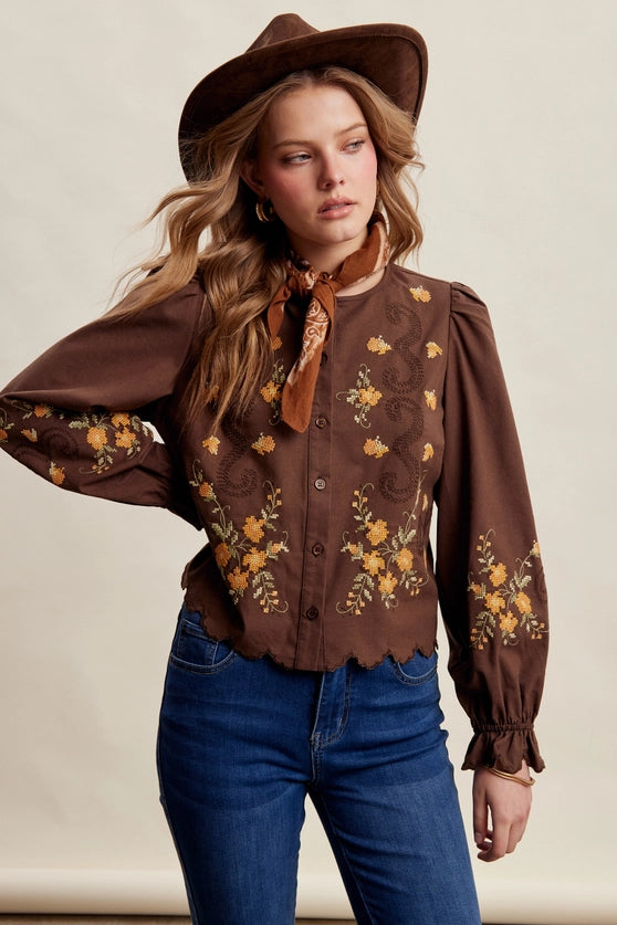 Prairieland Blossom Blouse