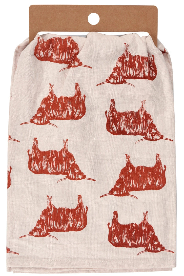 Cows Make Me Happy Kitchen Towel