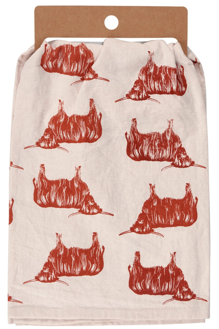 Cows Make Me Happy Kitchen Towel