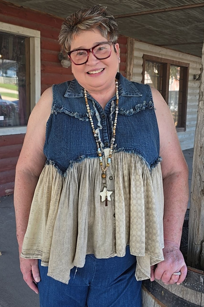Greyson Sleeveless Top