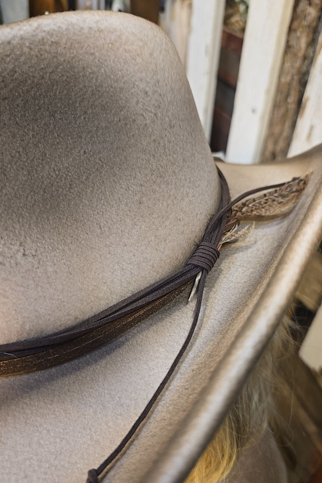 Tea-Stained Trails Cowgirl Hat