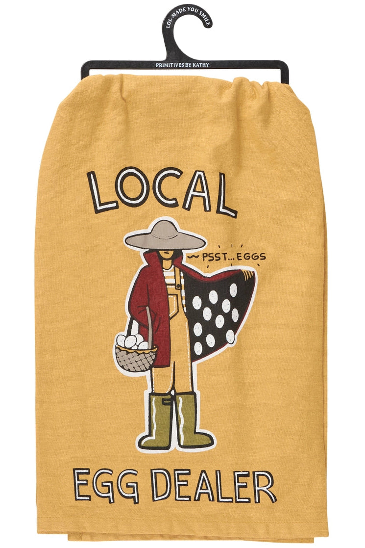 Local Egg Dealer Kitchen Towel